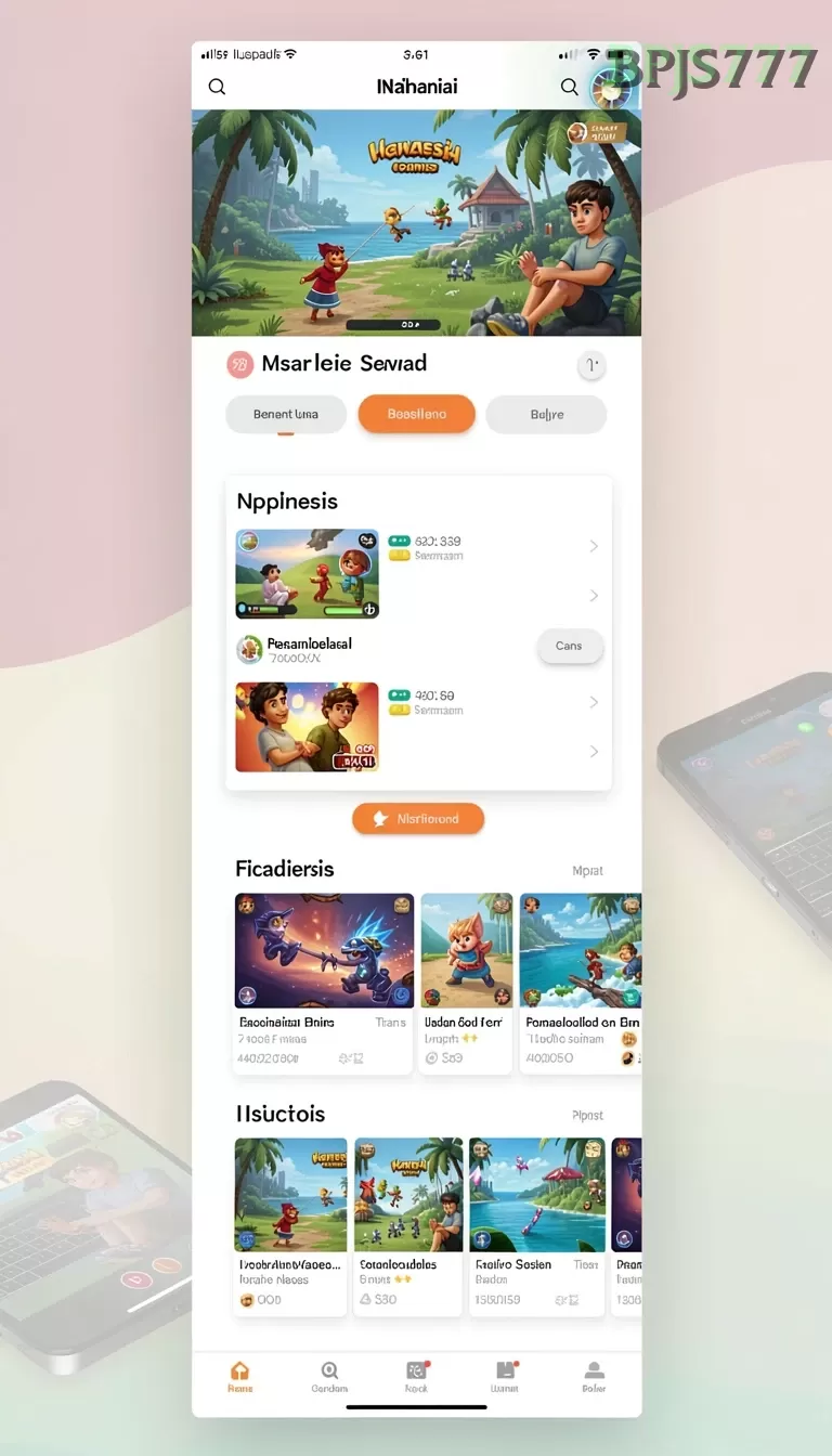 Cuplikan layar BANGSAWAN88 — menu navigasi